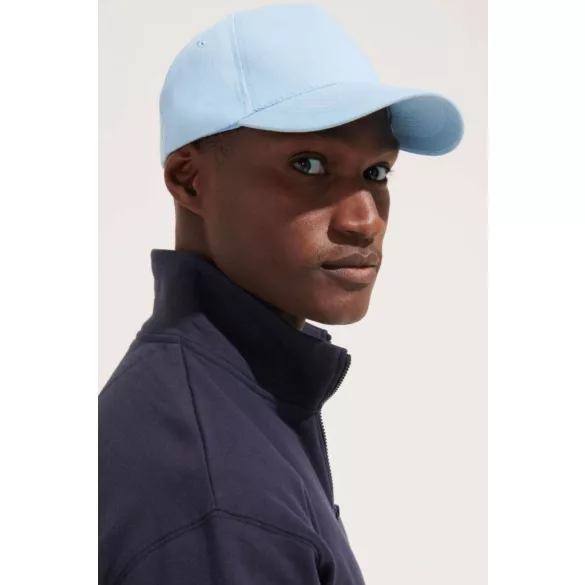 so88110 - Sapca din bumbac 5 panele SUNNY [Aqua]