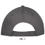 so88110 - Sapca din bumbac 5 panele SUNNY [Dark Grey/Light Grey]