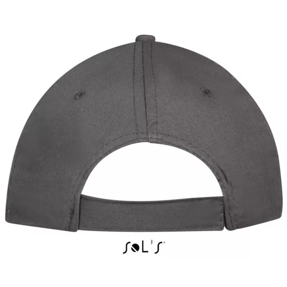 so88110 - Sapca din bumbac 5 panele SUNNY [Dark Grey/Light Grey]