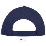 so88110 - Sapca din bumbac 5 panele SUNNY [French Navy/White]