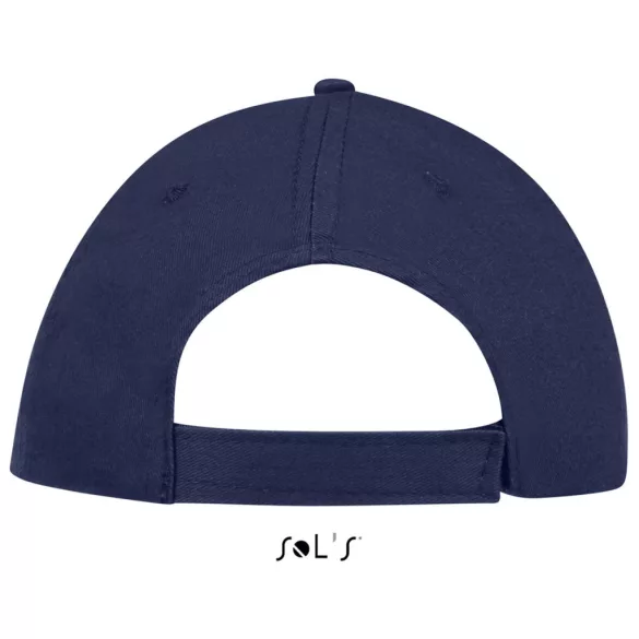 so88110 - Sapca din bumbac 5 panele SUNNY [French Navy/White]