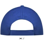 so88110 - Sapca din bumbac 5 panele SUNNY [Royal Blue/White]