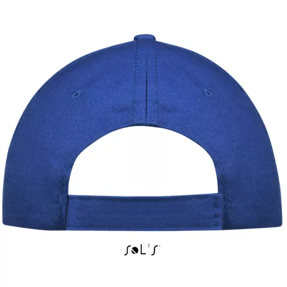 so88110 - Sapca din bumbac 5 panele SUNNY [Royal Blue/White]
