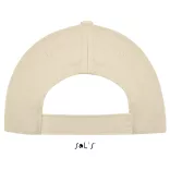 so88110 - Sapca din bumbac 5 panele SUNNY [Beige/White]