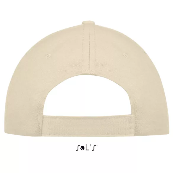 so88110 - Sapca din bumbac 5 panele SUNNY [Beige/White]
