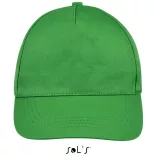 SO88119-Sapca-din-bumbac-5-panele-BUZZ-Kelly-Green