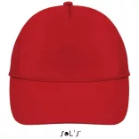 SO88119-Sapca-din-bumbac-5-panele-BUZZ-Red