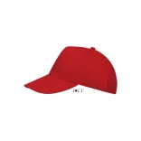 SO88119-Sapca-din-bumbac-5-panele-BUZZ-Red