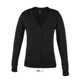 so90012 - Cardigan dama V-Neck Sol's Golden Women [Black]