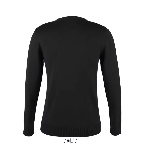so90012 - Cardigan dama V-Neck Sol's Golden Women [Black]