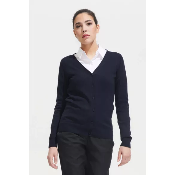 so90012 - Cardigan dama V-Neck Sol's Golden Women [Black]