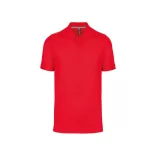 wk274 - Tricou polo adult barbat - Designed to work  [Red]