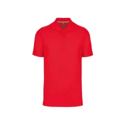 wk274 - Tricou polo adult barbat - Designed to work  [Red]