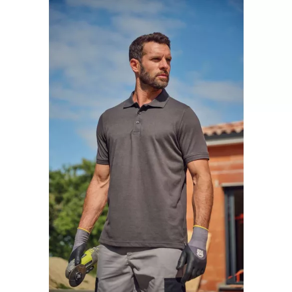 wk274 - Tricou polo adult barbat - Designed to work  [Red]