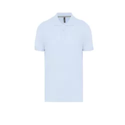  wk274 - Tricou polo adult barbat - Designed to work  [Sky Blue]