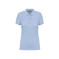   wk275 - Tricou polo adult dama - Designed to work  [Sky Blue]