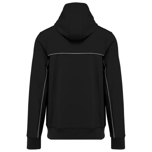 wk450 - Jacheta softshell unisex cu 3 straturi in 2 culori BIONIC [Black]