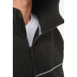 wk450 - Jacheta softshell unisex cu 3 straturi in 2 culori BIONIC [Black/Forest Green]
