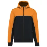 wk450 - Jacheta softshell unisex cu 3 straturi in 2 culori BIONIC [Black/Orange]