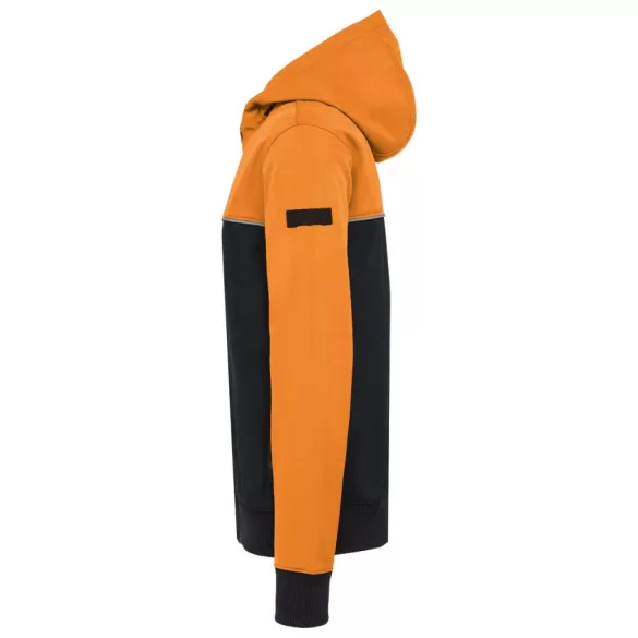 wk450 - Jacheta softshell unisex cu 3 straturi in 2 culori BIONIC [Black/Orange]