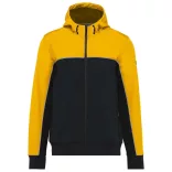wk450 - Jacheta softshell unisex cu 3 straturi in 2 culori BIONIC [Black/Yellow]