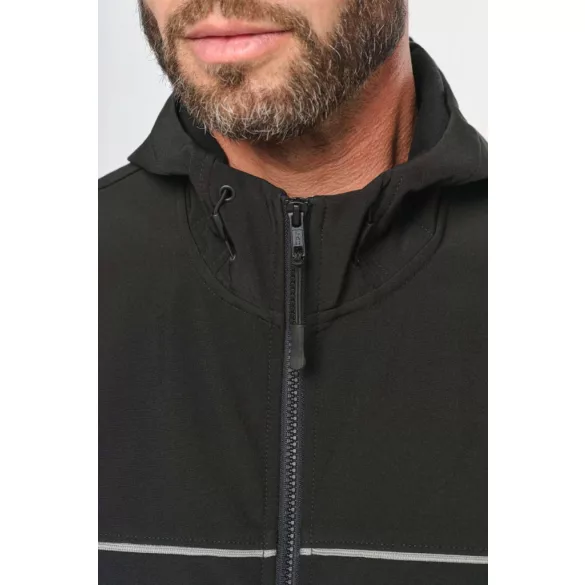 wk450 - Jacheta softshell unisex cu 3 straturi in 2 culori BIONIC [Navy]