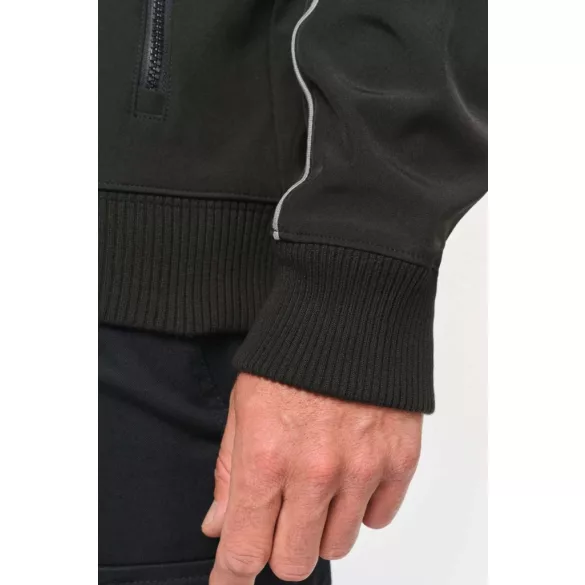 wk450 - Jacheta softshell unisex cu 3 straturi in 2 culori BIONIC [Navy]